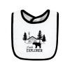 image:imageHudson Baby Unisex Baby Cotton Bibs Holiday Bold Boy One SizeBuffalo Plaid Bear