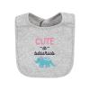 image:imageHudson Baby Unisex Baby Cotton Bibs Holiday Bold Boy One SizeCuteasaurus