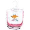 image:imageHudson Baby Unisex Baby Cotton Bibs Holiday Bold Boy One SizeCuteasaurus
