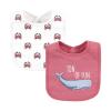 image:imageHudson Baby Unisex Baby Cotton Bibs Holiday Bold Boy One SizeGirl Whale Shark