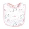 image:imageHudson Baby Unisex Baby Cotton Bibs Holiday Bold Boy One SizeGlitter Unicorn