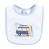 image:imageHudson Baby Unisex Baby Cotton Bibs Holiday Bold Boy One SizeGone Surfing