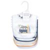image:imageHudson Baby Unisex Baby Cotton Bibs Holiday Bold Boy One SizeGone Surfing
