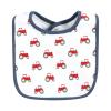 image:imageHudson Baby Unisex Baby Cotton Bibs Holiday Bold Boy One SizeGreen Farm Animals