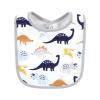 image:imageHudson Baby Unisex Baby Cotton Bibs Holiday Bold Boy One SizeHugasaurus
