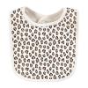 image:imageHudson Baby Unisex Baby Cotton Bibs Holiday Bold Boy One SizeLeopard Hearts