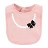 image:imageHudson Baby Unisex Baby Cotton Bibs Holiday Bold Boy One SizeLeopard Hearts