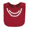 image:imageHudson Baby Unisex Baby Cotton Bibs Holiday Bold Boy One SizeMini Diva