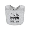 image:imageHudson Baby Unisex Baby Cotton Bibs Holiday Bold Boy One SizeMom Dad Moon and Back