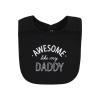 image:imageHudson Baby Unisex Baby Cotton Bibs Holiday Bold Boy One SizeMom Dad Moon and Back