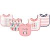 image:imageHudson Baby Unisex Baby Cotton Bibs Holiday Bold Boy One SizeOwl
