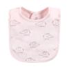 image:imageHudson Baby Unisex Baby Cotton Bibs Holiday Bold Boy One SizePink Gray Elephant