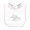 image:imageHudson Baby Unisex Baby Cotton Bibs Holiday Bold Boy One SizePink Gray Elephant