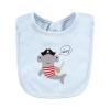image:imageHudson Baby Unisex Baby Cotton Bibs Holiday Bold Boy One SizePirate Shark