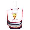 image:imageHudson Baby Unisex Baby Cotton Bibs Holiday Bold Boy One SizePizza Slice of Heaven