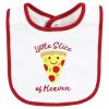 image:imageHudson Baby Unisex Baby Cotton Bibs Holiday Bold Boy One SizePizza Slice of Heaven