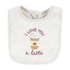 image:imageHudson Baby Unisex Baby Cotton Bibs Holiday Bold Boy One SizePumpkin Spice