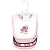 image:imageHudson Baby Unisex Baby Cotton Bibs Holiday Bold Boy One SizeRose