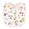 image:imageHudson Baby Unisex Baby Cotton Bibs Holiday Bold Boy One SizeSoft Painted Floral