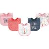 image:imageHudson Baby Unisex Baby Cotton Bibs Holiday Bold Boy One SizeWoodland Fox