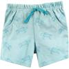image:imageHudson Baby Unisex Baby Cotton Bodysuit Shorts and Shoe SetSea Turtle