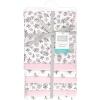 image:imageHudson Baby Unisex Baby Cotton Polyester Flannel Receiving Blankets Bundle 7PackPink Primrose