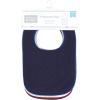 image:imageHudson Baby Unisex Baby Drooler Bib With Waterproof LiningBlue Burgundy