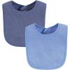 image:imageHudson Baby Unisex Baby Drooler Bib With Waterproof LiningBlue Lime