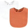 image:imageHudson Baby Unisex Baby Drooler Bib With Waterproof LiningBlue Orange