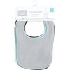 image:imageHudson Baby Unisex Baby Drooler Bib With Waterproof LiningGray Orange