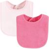 image:imageHudson Baby Unisex Baby Drooler Bib With Waterproof LiningPink Blue