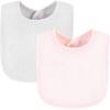image:imageHudson Baby Unisex Baby Drooler Bib With Waterproof LiningPink Burgundy