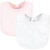 image:imageHudson Baby Unisex Baby Drooler Bib With Waterproof LiningPink Burgundy
