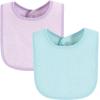image:imageHudson Baby Unisex Baby Drooler Bib With Waterproof LiningPink Mint