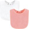 image:imageHudson Baby Unisex Baby Drooler Bib With Waterproof LiningPink Mint