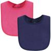 image:imageHudson Baby Unisex Baby Drooler Bib With Waterproof LiningPink Mint