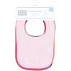 image:imageHudson Baby Unisex Baby Drooler Bib With Waterproof LiningPink Mint