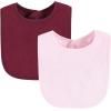 image:imageHudson Baby Unisex Baby Drooler Bib With Waterproof LiningPink Yellow