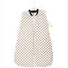 image:imageHudson Baby Unisex Baby Fleece Sleeping Bag Sack BlanketBlack Cream Dot
