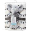 image:imageHudson Baby Unisex Baby Plush Blanket Security Blanket and Toy Set Boy Whale One SizeModern Elephant