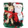image:imageHudson Baby Unisex Baby Plush Blanket Security Blanket and Toy Set Boy Whale One SizeRudolph and Santa