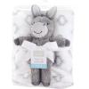 image:imageHudson Baby Unisex Baby Plush Blanket Security Blanket and Toy Set Boy Whale One SizeSnuggly Donkey