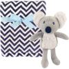 image:imageHudson Baby Unisex Baby Plush Blanket with Toy Blue Whale One SizeKoala