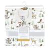 image:imageHudson Baby Unisex Baby Premium Quilted Sleeveless Sleeping Bag and Wearable Blanket Forest Animals 1218 MonthsForest Animals