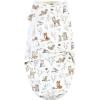 image:imageHudson Baby Unisex Baby Quilted Cotton Swaddle Wrap 3pk Rose Leopard 03 MonthsEnchanted Forest