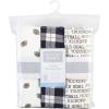 image:imageHudson Baby Unisex Baby Quilted Cotton Swaddle Wrap 3pk Rose Leopard 03 MonthsFootball