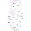 image:imageHudson Baby Unisex Baby Quilted Cotton Swaddle Wrap 3pk Rose Leopard 03 MonthsGirl Farm Animals