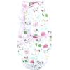 image:imageHudson Baby Unisex Baby Quilted Cotton Swaddle Wrap 3pk Rose Leopard 03 MonthsGirl Farm Animals