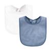 image:imageHudson Baby Unisex Baby Rayon from Bamboo Bib with Waterproof Lining 10pk Blue Teal One SizeBlue Teal