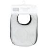 image:imageHudson Baby Unisex Baby Rayon from Bamboo Bib with Waterproof Lining 10pk Gray White One SizeGray White